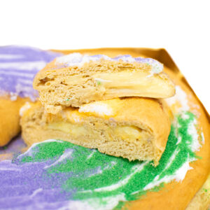 Bavarian Cream Filled King Cake